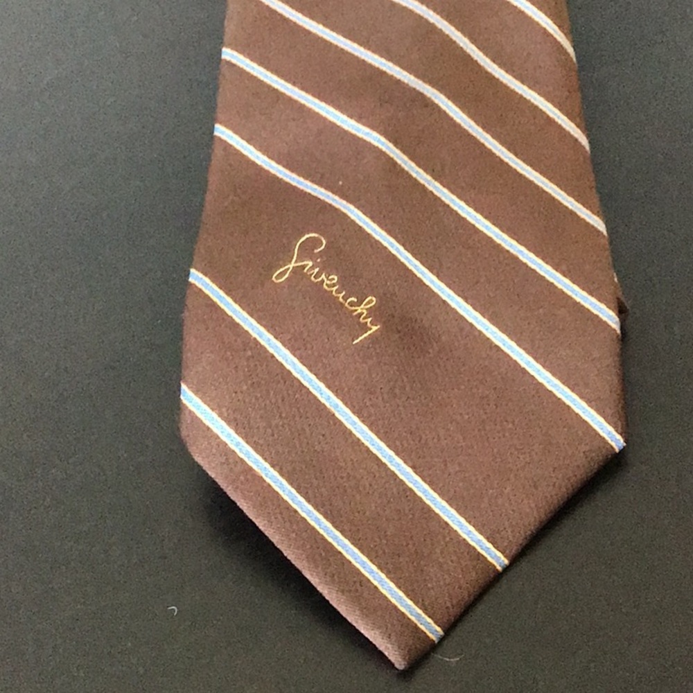 Givenchy Vintage Striped Tie - Picture 2 of 9